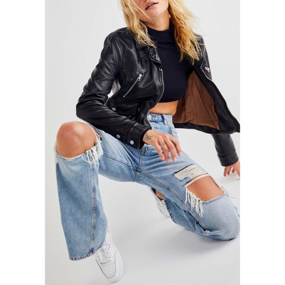 🎉LAST CHANCE🎉 NWT Free People New Dawn Flare Jeans / Victoria Blue - Picture 4 of 8